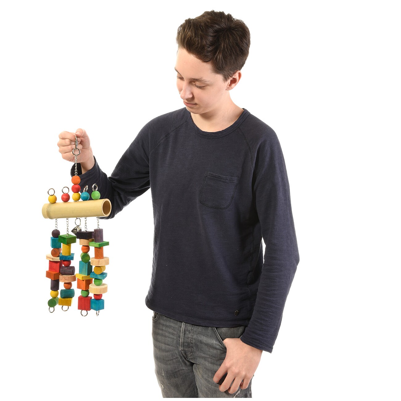 HappyBird Spielzeug Shred Clutter Happy Nature