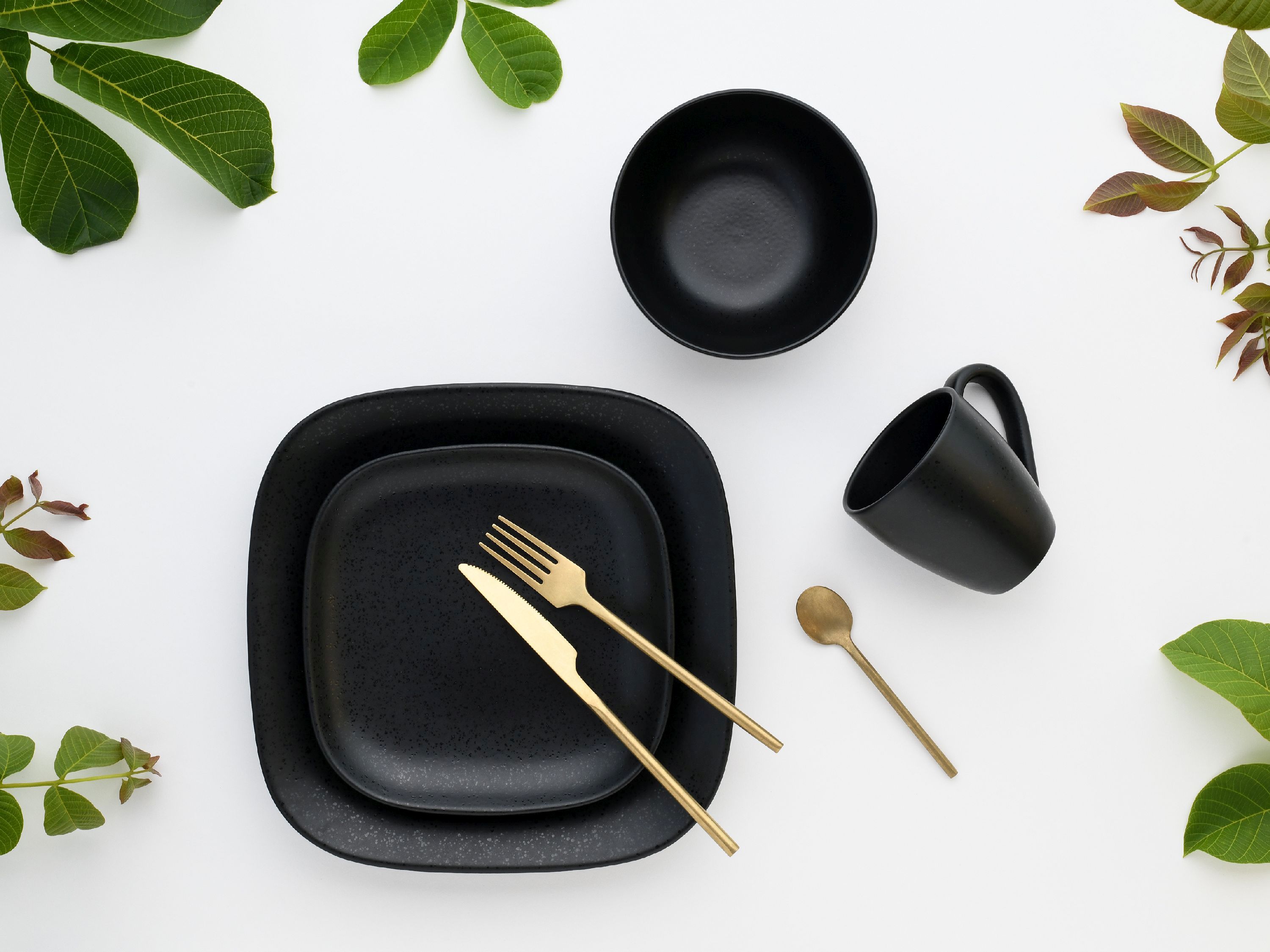 Speiseteller MAGIC BLACK