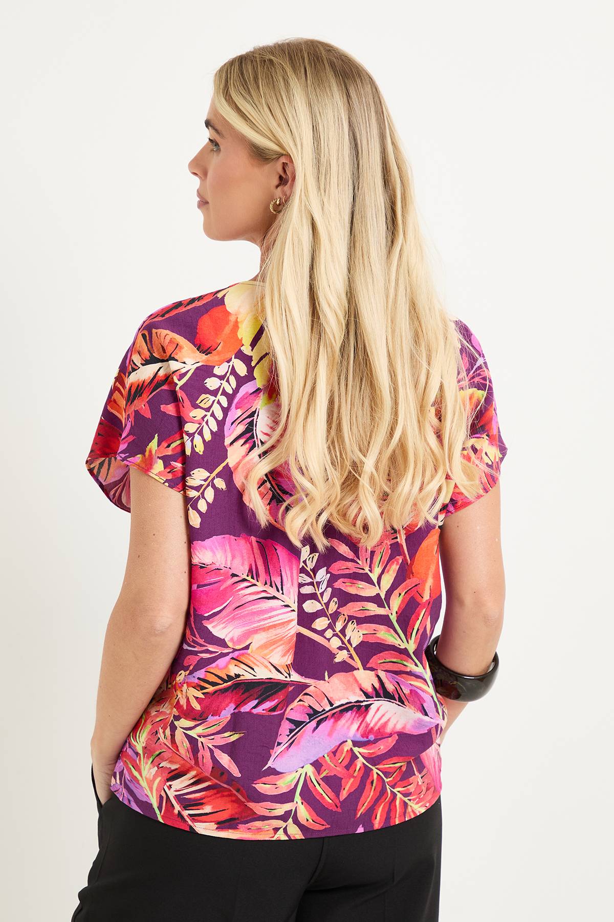Wallis Chemise À Enfiler Motif Paisley Petite Taille