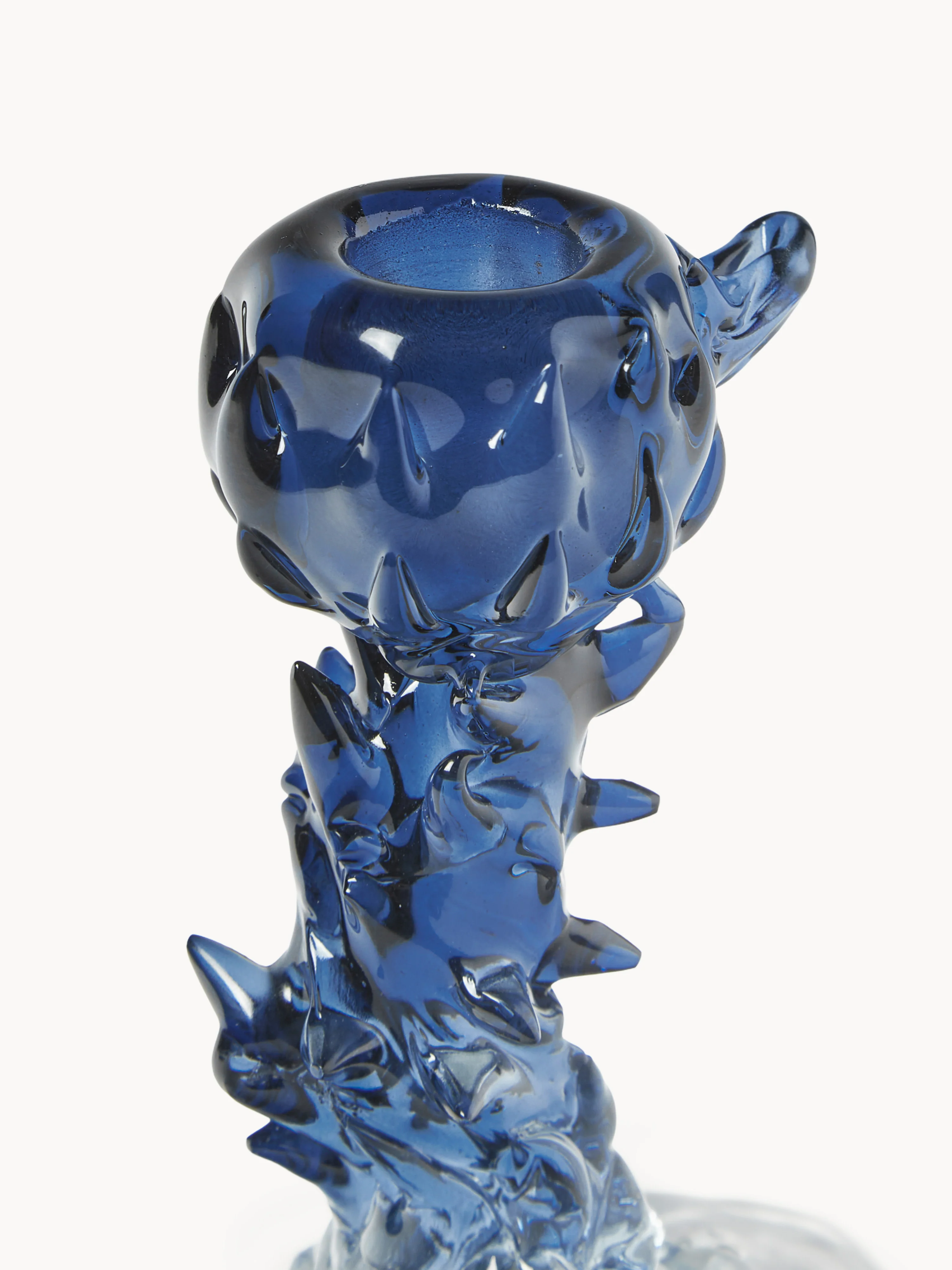 Kaarshouder Drip van glas