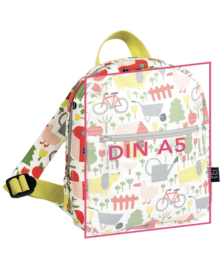Kinder-Rucksack CAMPAGNE (20x21x10) in bunt