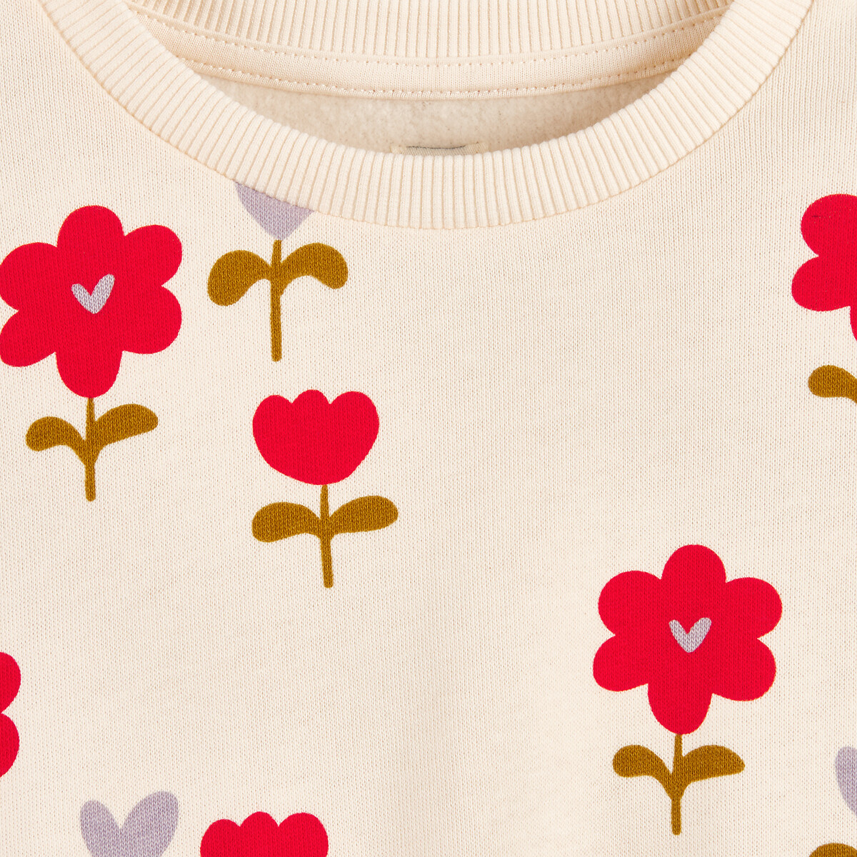 COLEÇÕES LA REDOUTE<br>Suéter com estampa floral