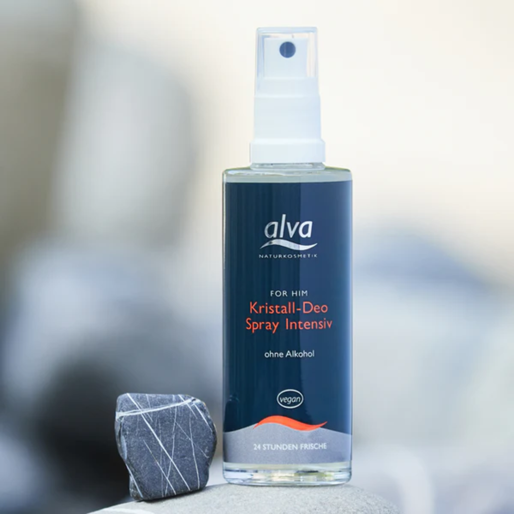 Alva  FOR HIM - Kristall-Deo Spray Intensiv, 75 ml