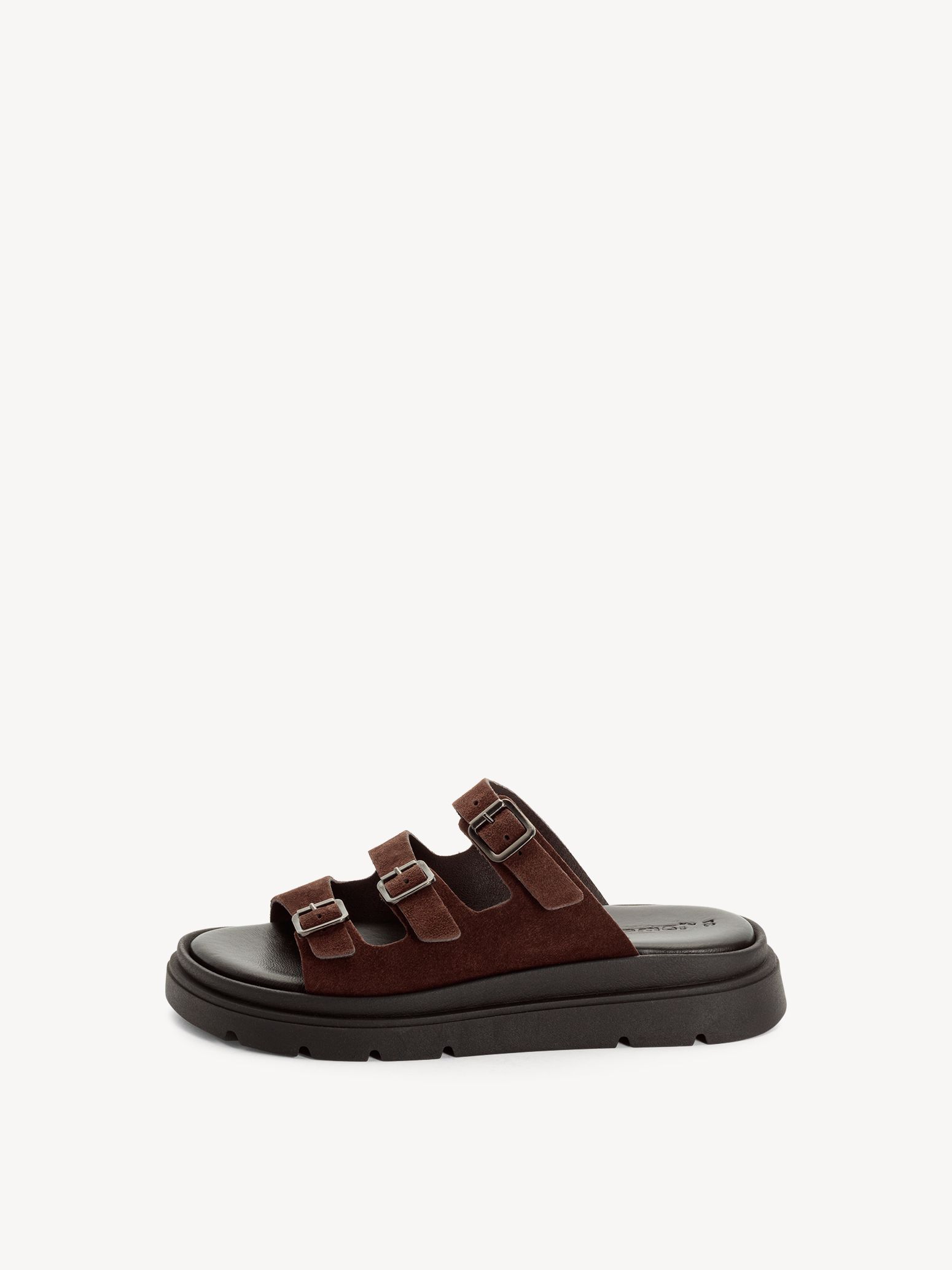 Leren Slipper - bruin