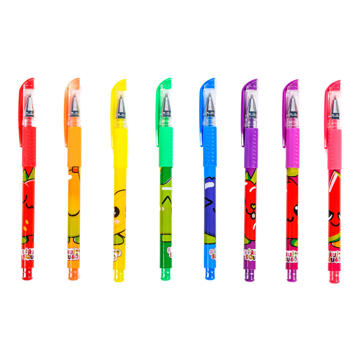Fruity Squad Gelpennen met Geur, 8st.