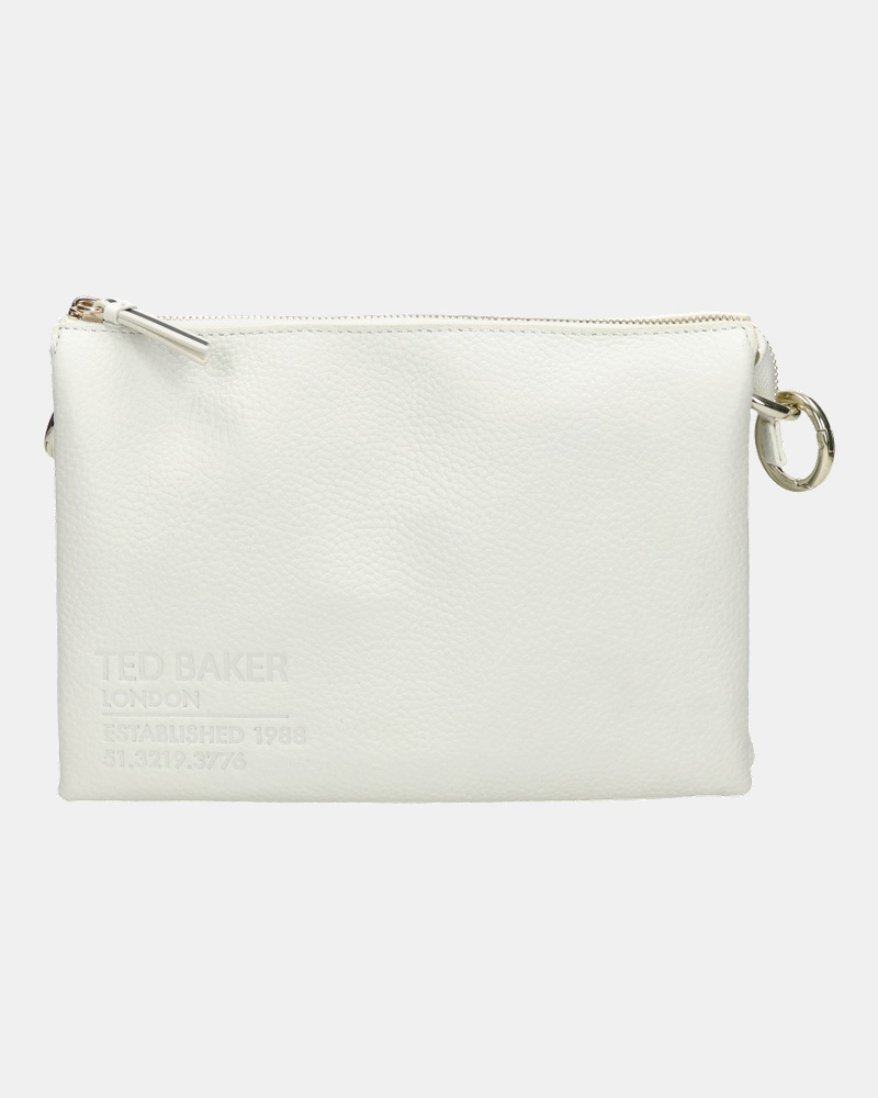 Ted Baker Delphia Schoudertas  - wit