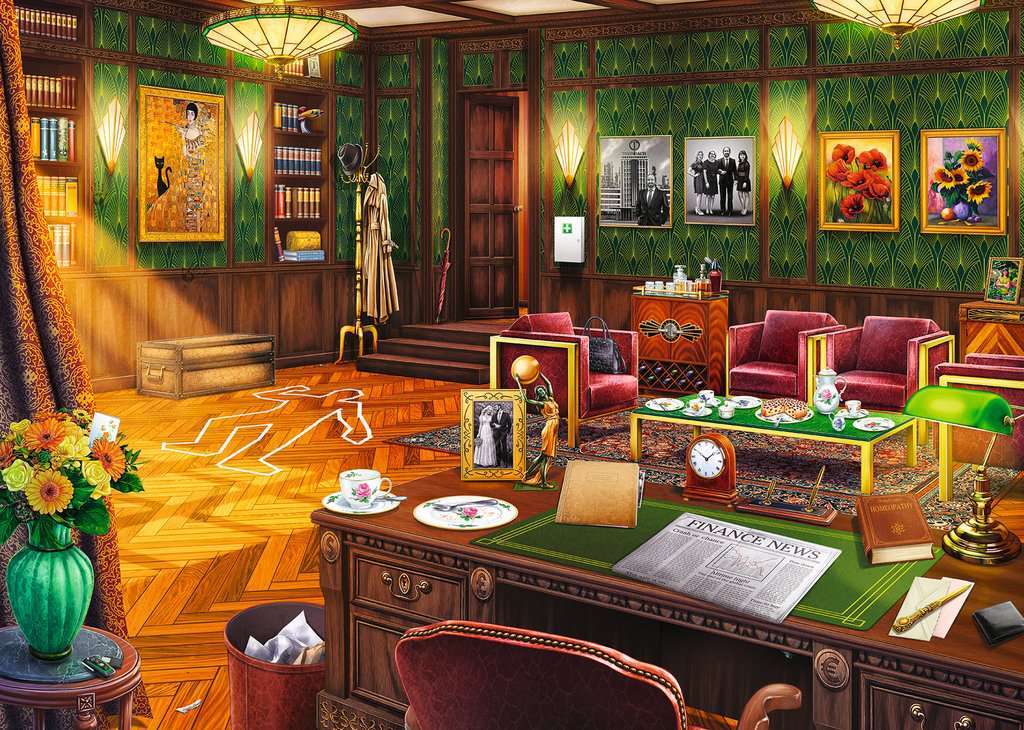 Ravensburger Spiel Puzzle X Crime: Ein mörderischer Geburtstag