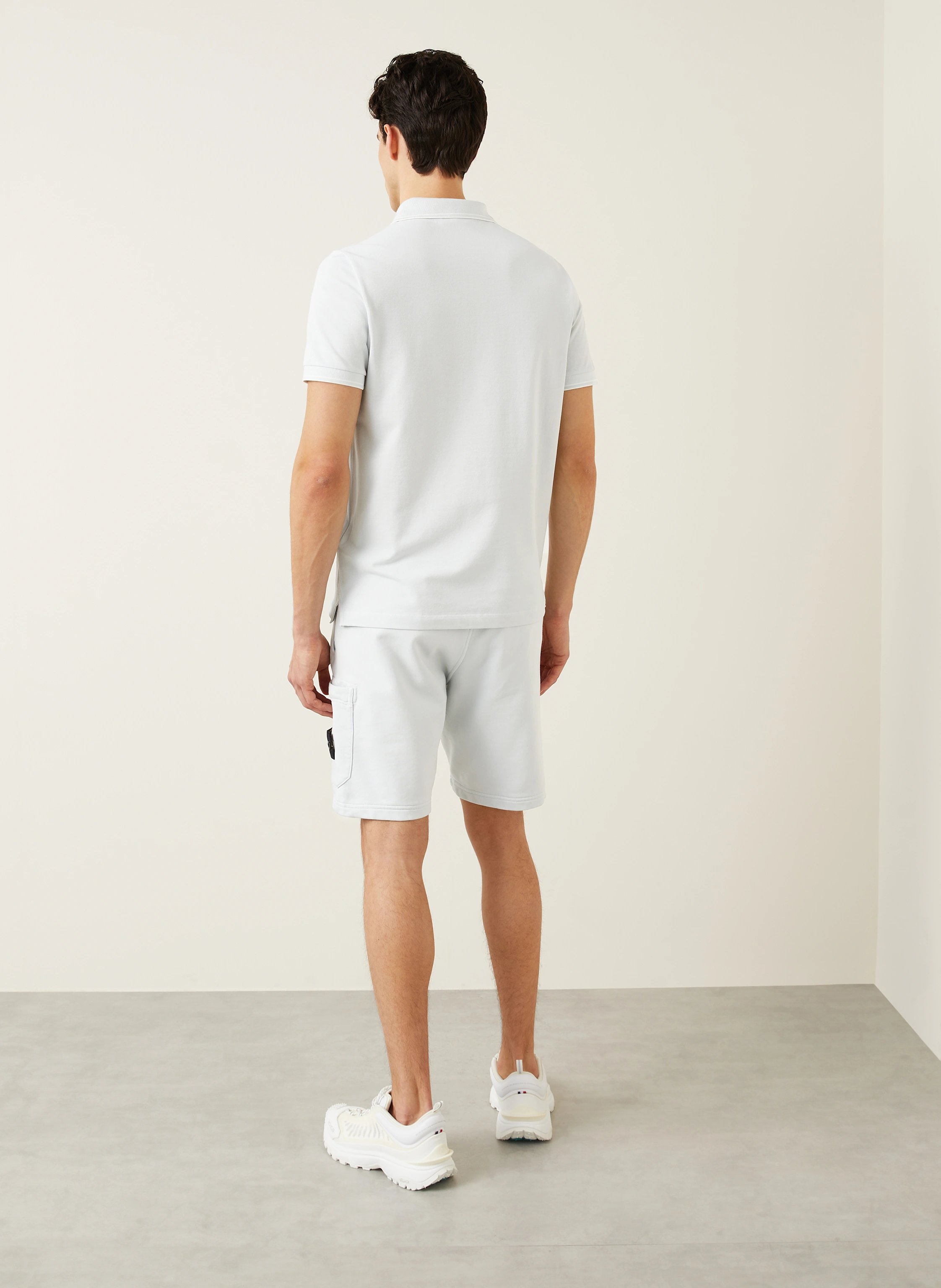 STONE ISLAND Piqué-Poloshirt Slim Fit