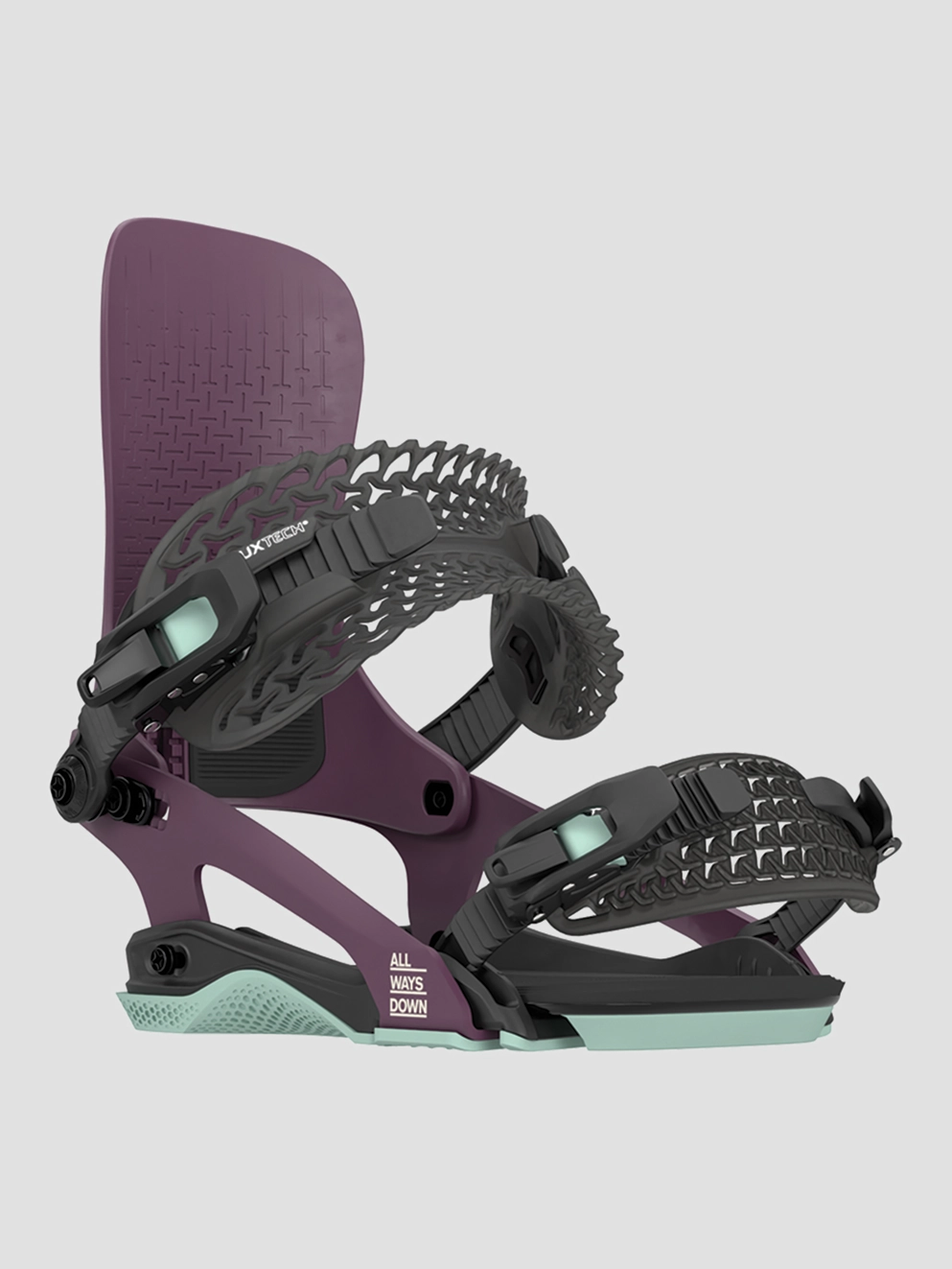 Rome Brass 2025 Snowboard Bindings purple