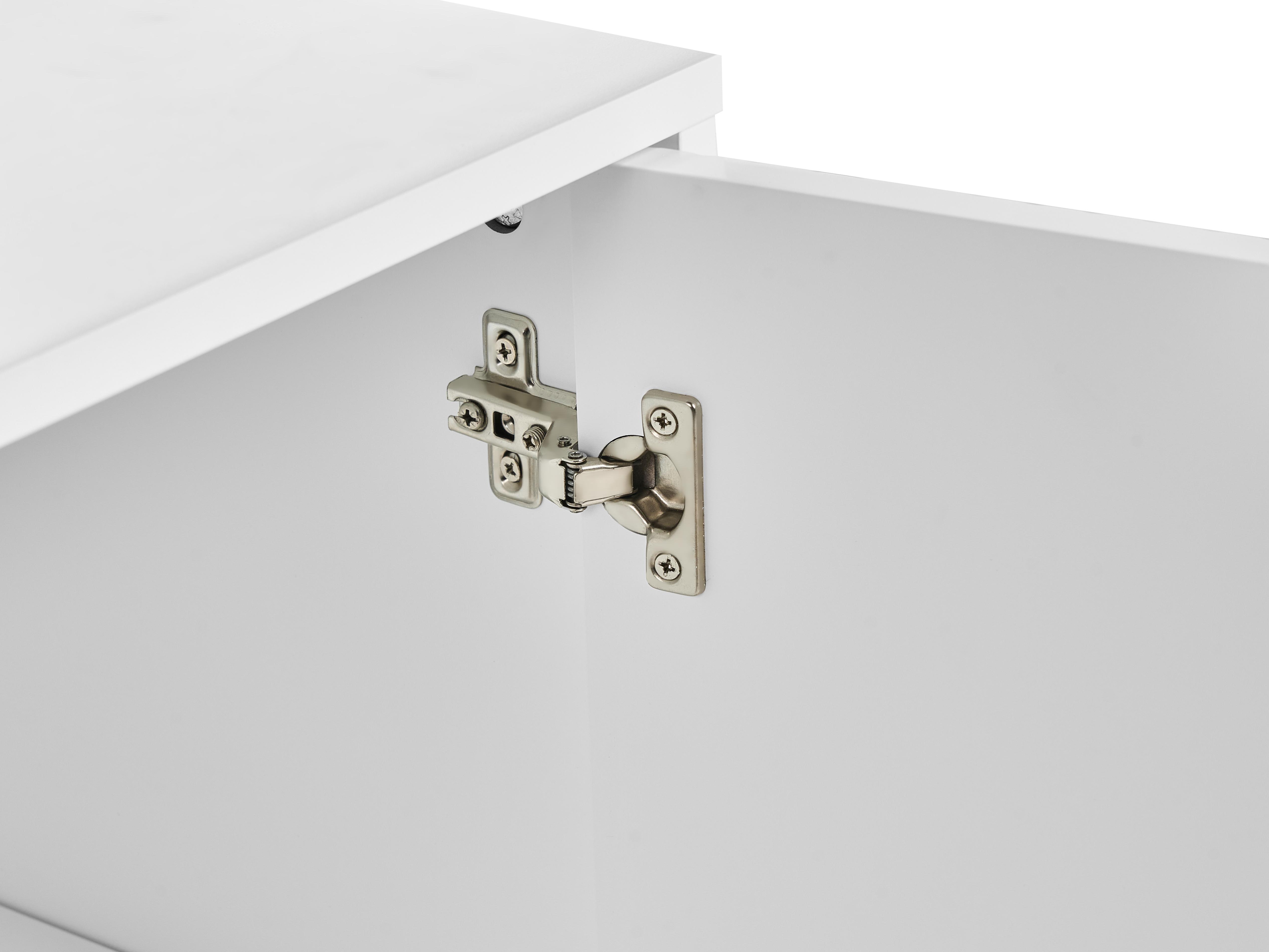 Dressoir met 2 deuren LEDUC Wit