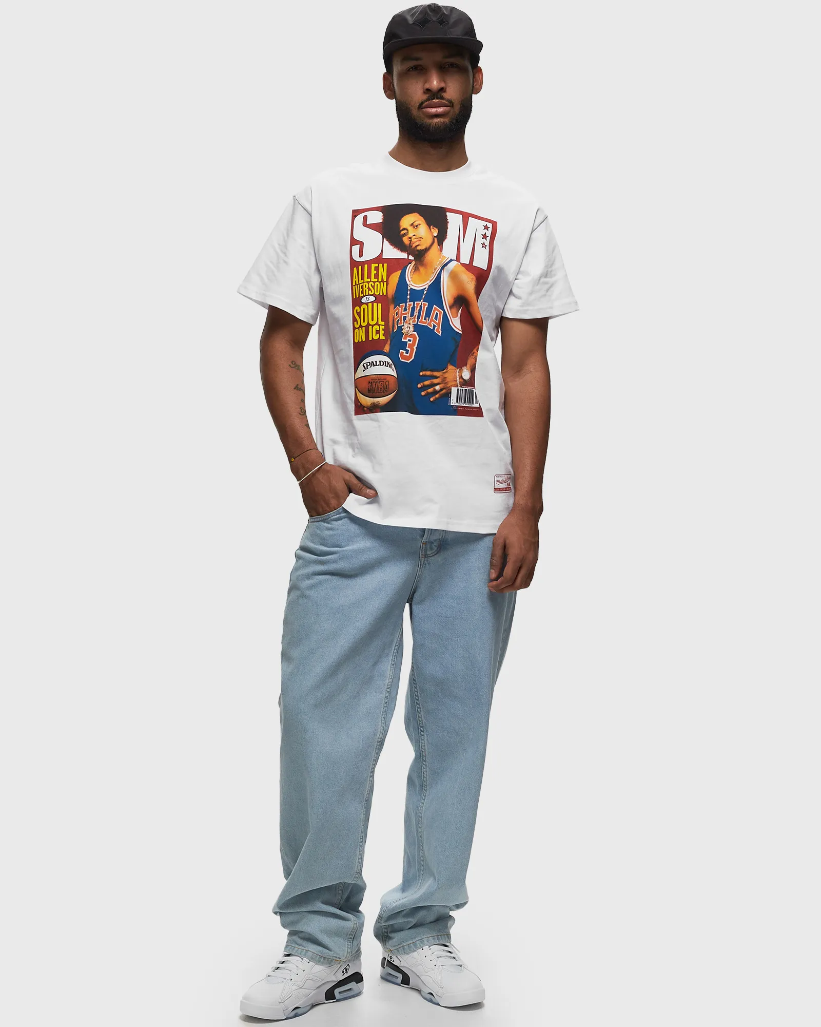 Mitchell & Ness NBA Slam Cover Tee Allen Iverson 76ers