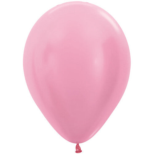 Sempertex ballonnen pearl pink - 30 cm - 12st
