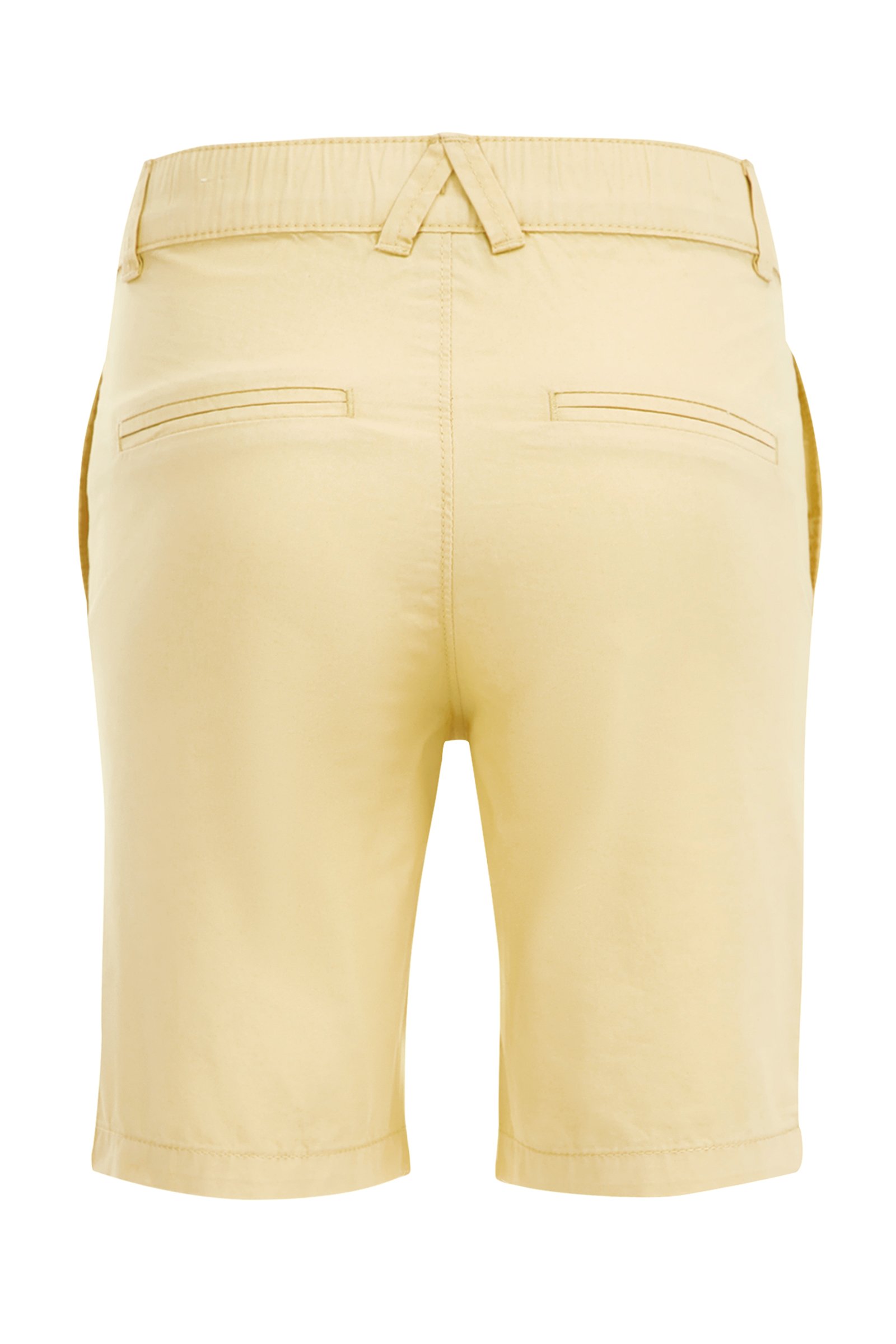 Jongens regular fit chinoshort WE Fashion Lichtgeel