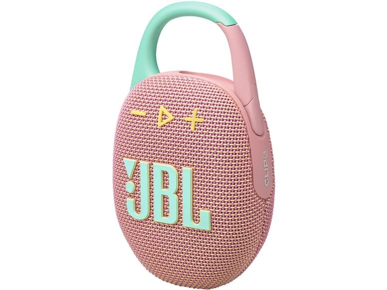 JBL Clip 5 Pink Ultra-kompakter wasserdichter Lautsprecher