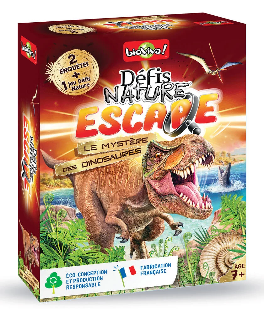 DEFIS NATURE ESCAPE - LE MYSTERE DES DINOSAURES