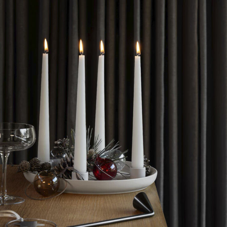 Blomus Candleholder -ADVENT- 4-fold colour Moonbeam Moonbeam