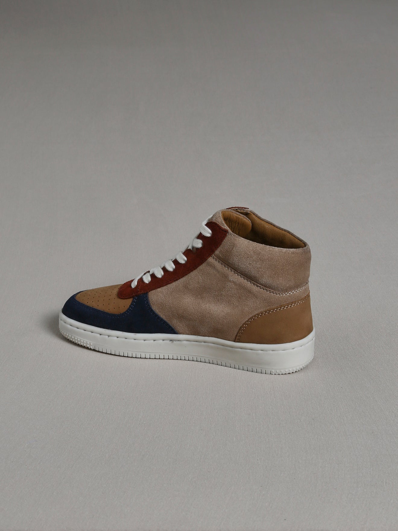 Baskets hautes Garçon en cuir suédé