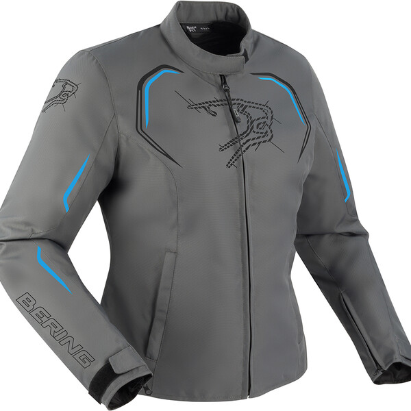 Bering - Blouson Femme Lady Dundy Gris / Bleu