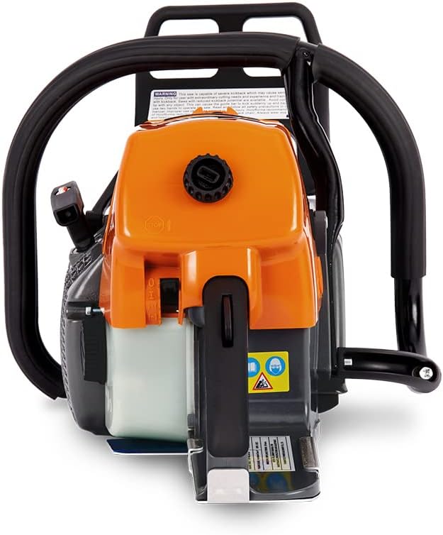 G660 Benzin-Kettensägen-Antriebskopf, Ergonomischer Griff, Schnellerer Start, Kunststoff-Eisen, G660-Kettensägen-Antriebskopf, Einfache Bedienung für Bäume