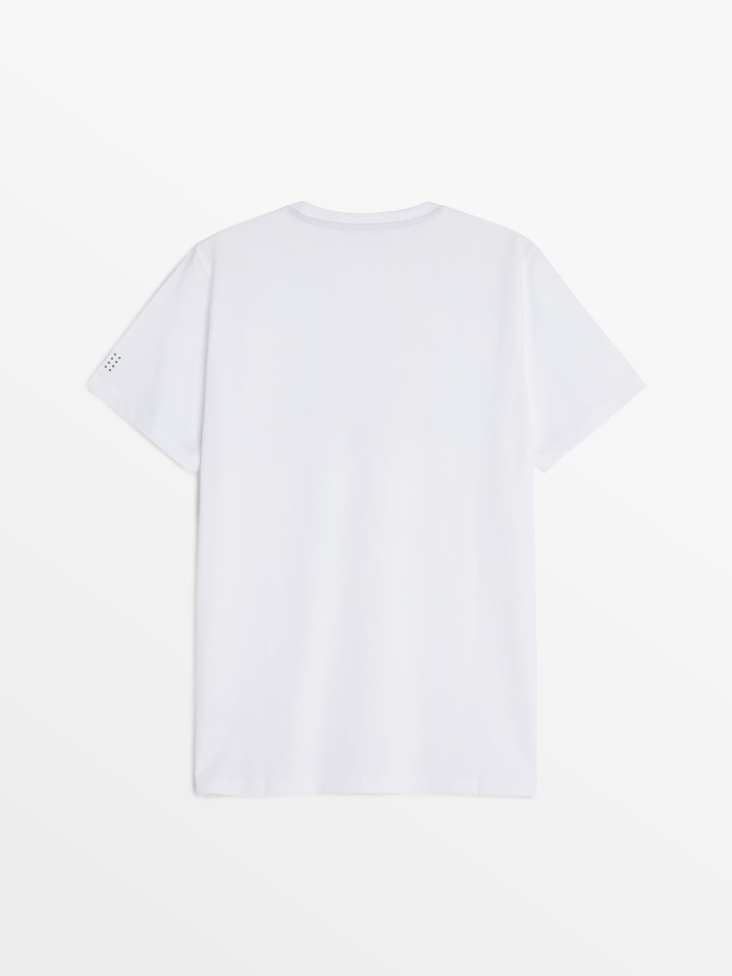 Tee Shirt Homme Manches Courtes Blanc