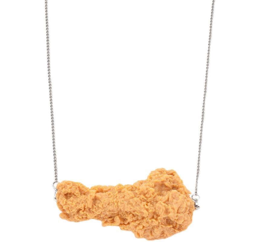 Elnge - Gefrituurde kip hanger ketting