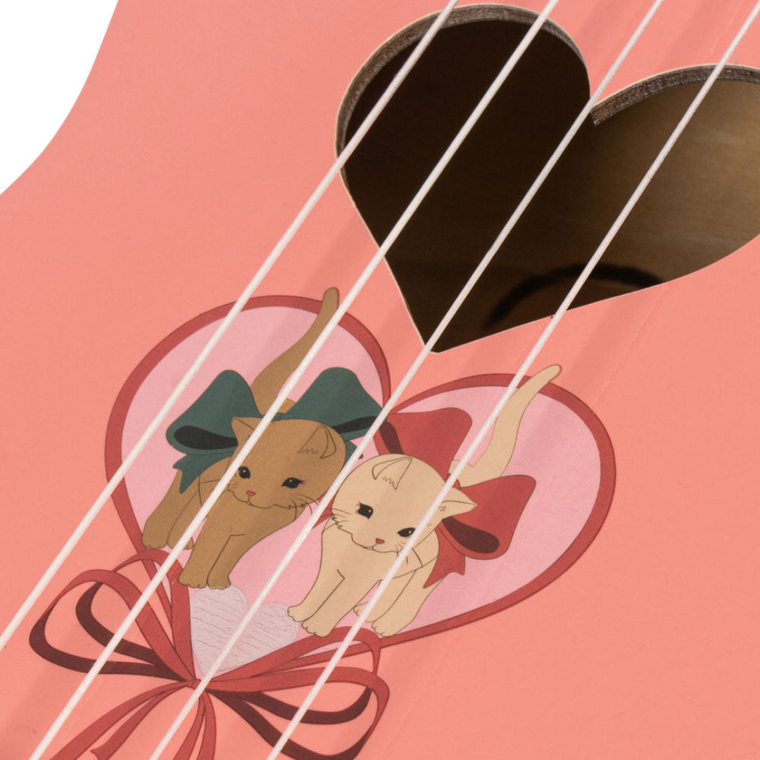 konges sløjd gitaar ukelele - bow kitty