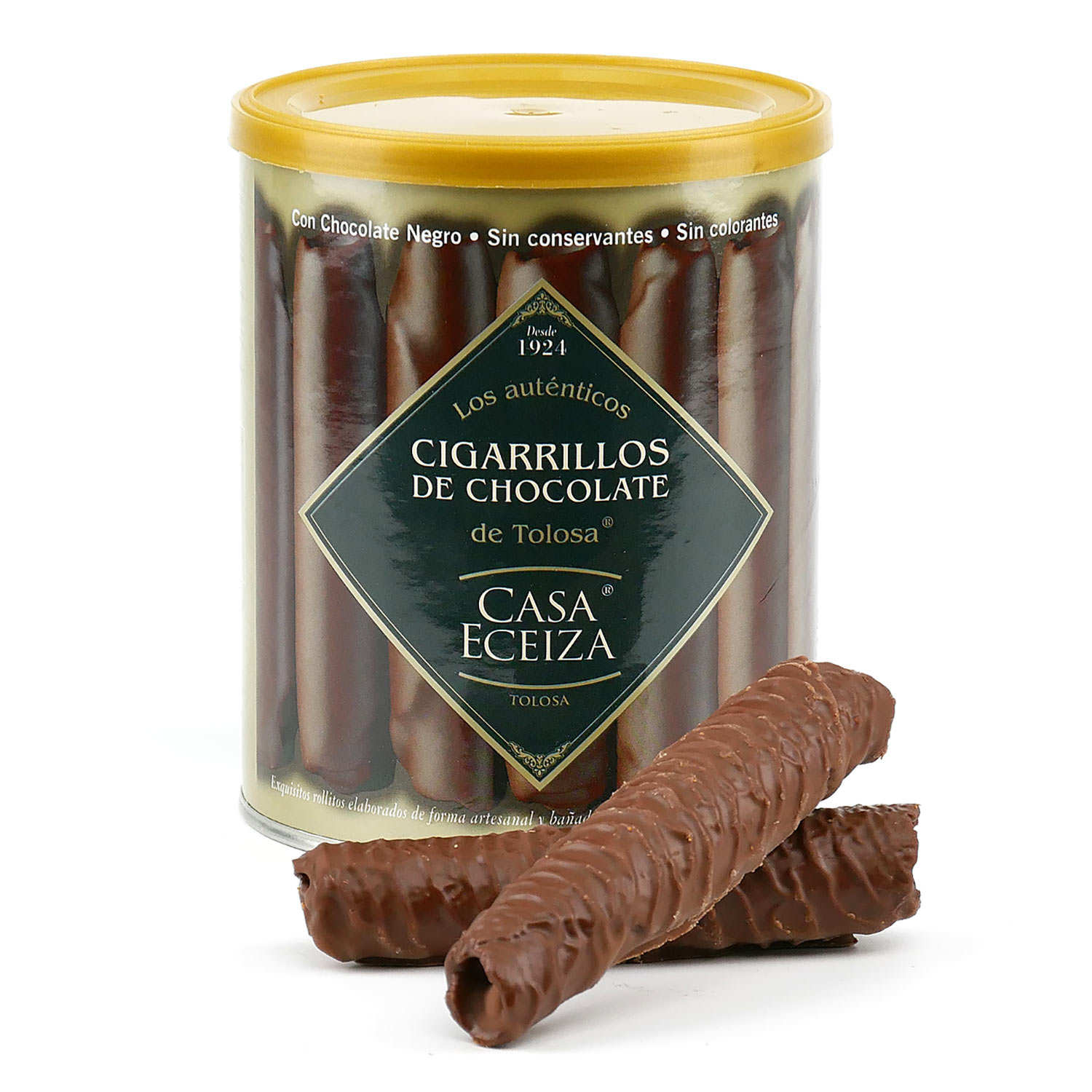 Cigarettes enrobées de chocolat noir - Biscuit pur beurre