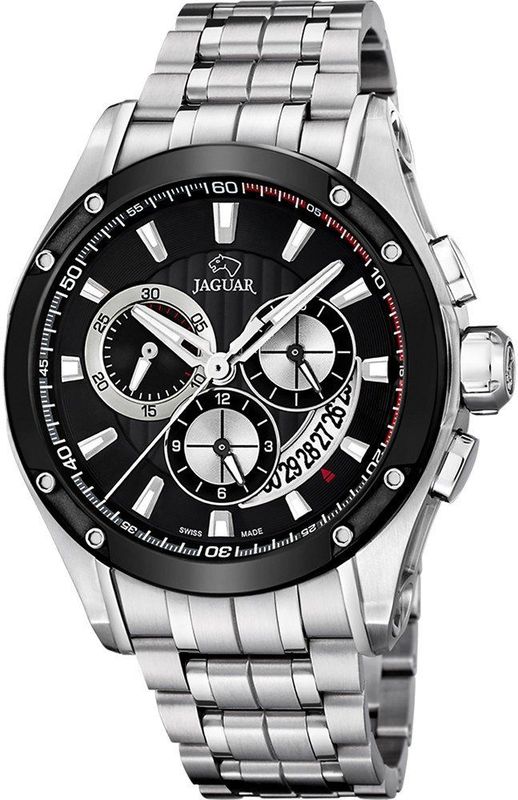 Jaguar - J1033/1 Special Edition - Polshorloge - Zilverkleurig - 45 mm - Waterdicht tot 10 bar