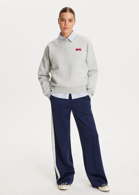 Sweater city girl grijs (GRS.MME)