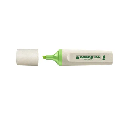 edding 24 EcoLine Textmarker, 2-5 mm hellgrün