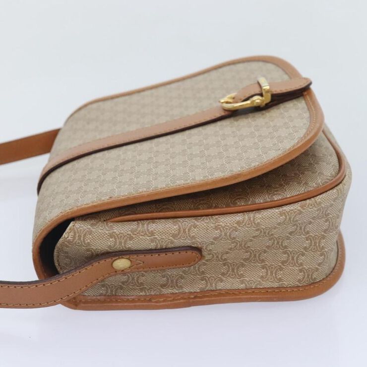 Celine Vintage Celine Crossbody Bag Beige