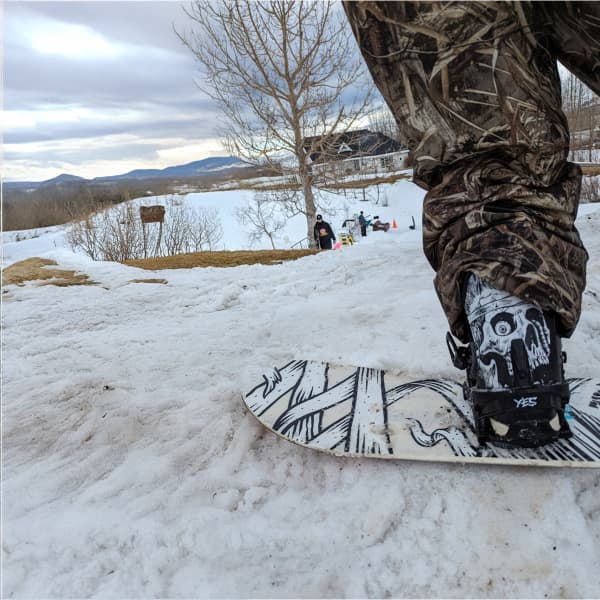 Fixation snowboard YES SELECT KOWALCHUK BLACK