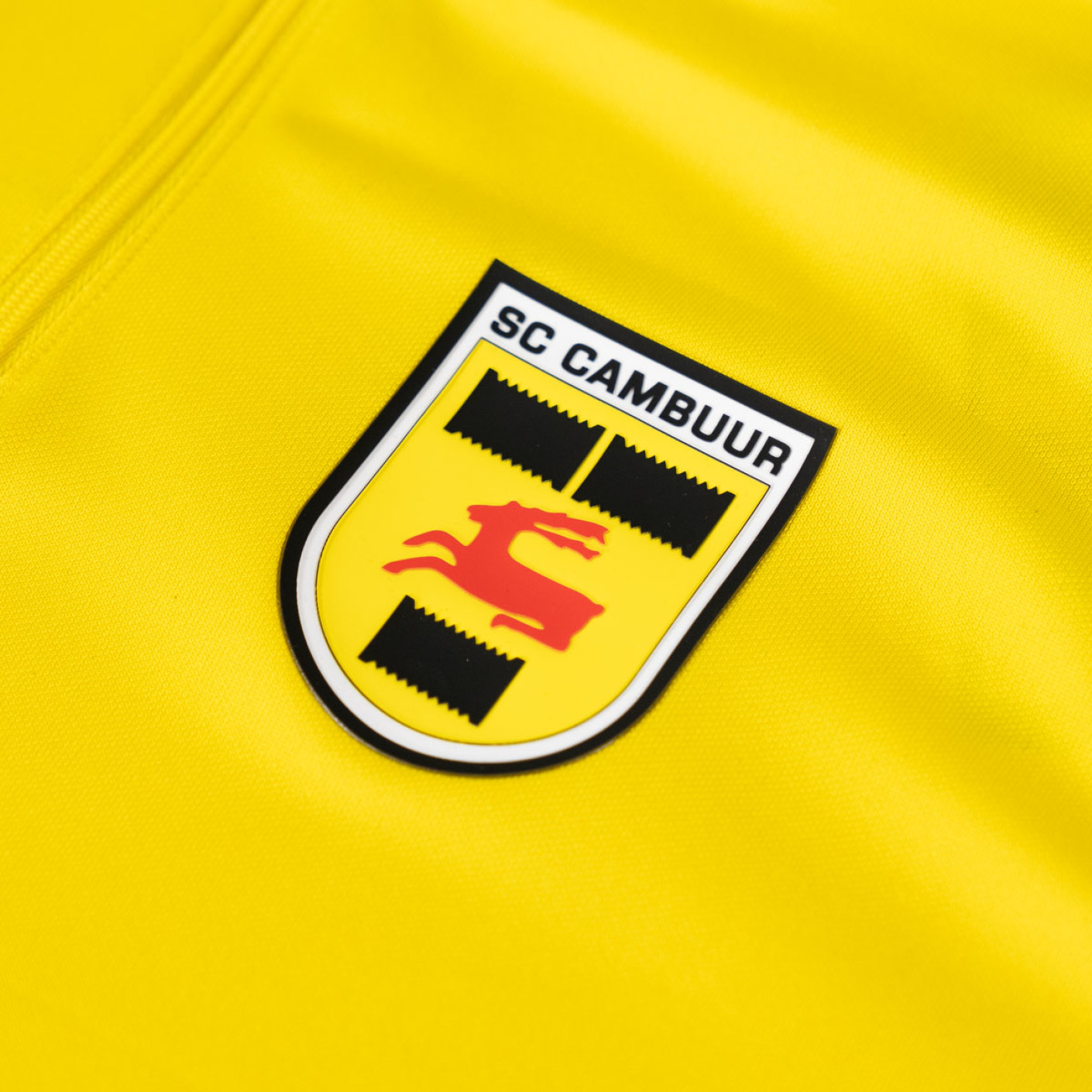 Adidas SC Cambuur Trainingstrui 2024-2025 Geel Zwart Wit