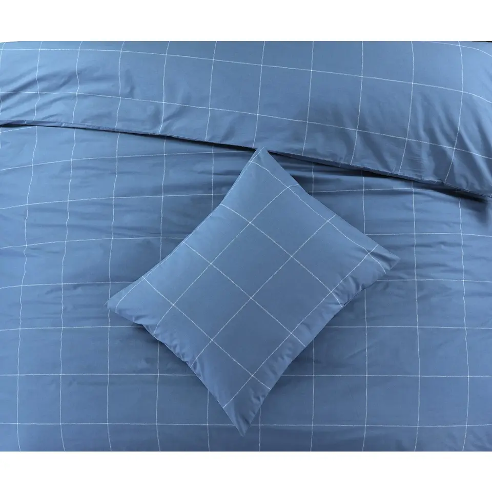 Day Dream Duuk - Dekbedovertrek - Eenpersoons - 140x200/220 cm - Blauw