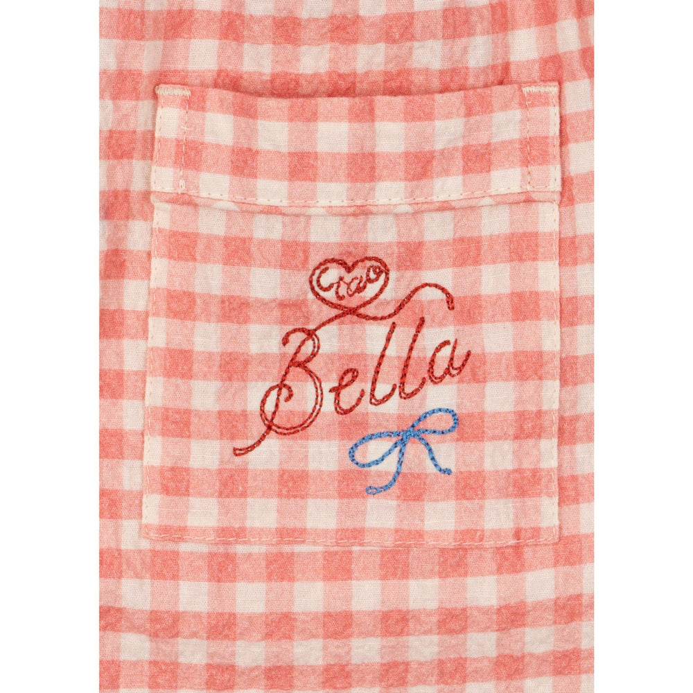 Køb Konges Sløjd Peach Blossom Check RHW X KS Bella Bukser GOTS