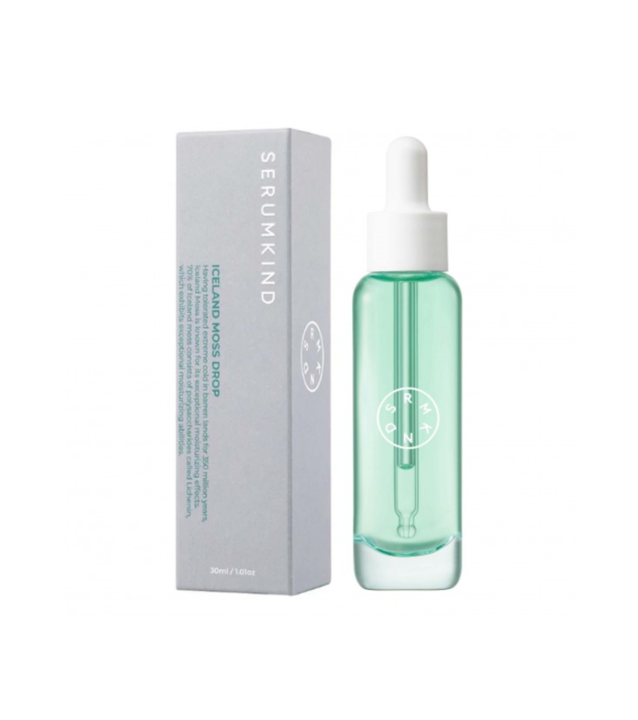 Serumkind - Sérum facial calmante Iceland Moss Drop - Pele seca, desidratada e sensível