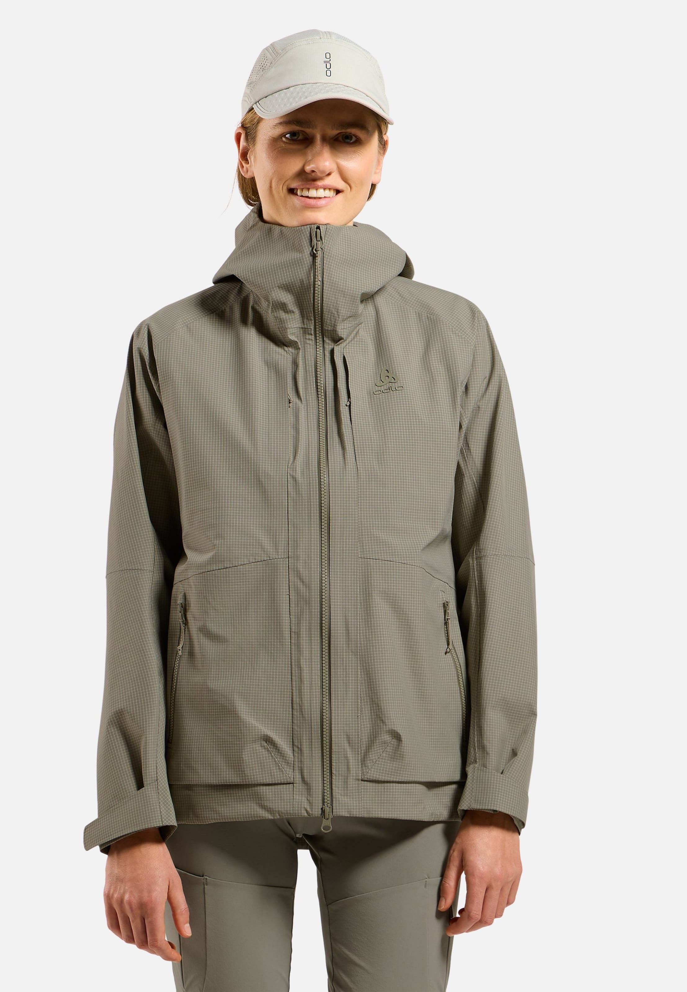 Wasserdichte Ascent 3L Hardshell-Jacke 2.0 in vetiver