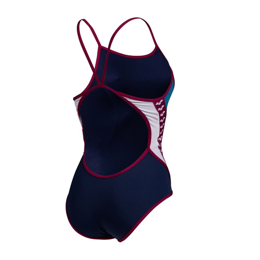 Arena ICONS SUPER FLY B - Maillot de bain 1 pièce Femme navy/blue cosmo/white/red