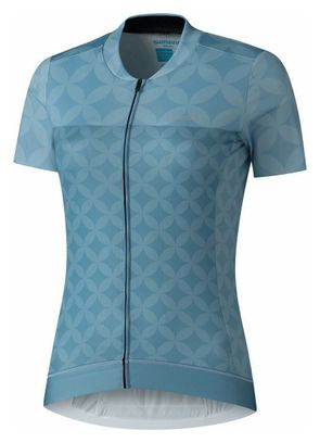 Maillot zippé femme Shimano Sagami