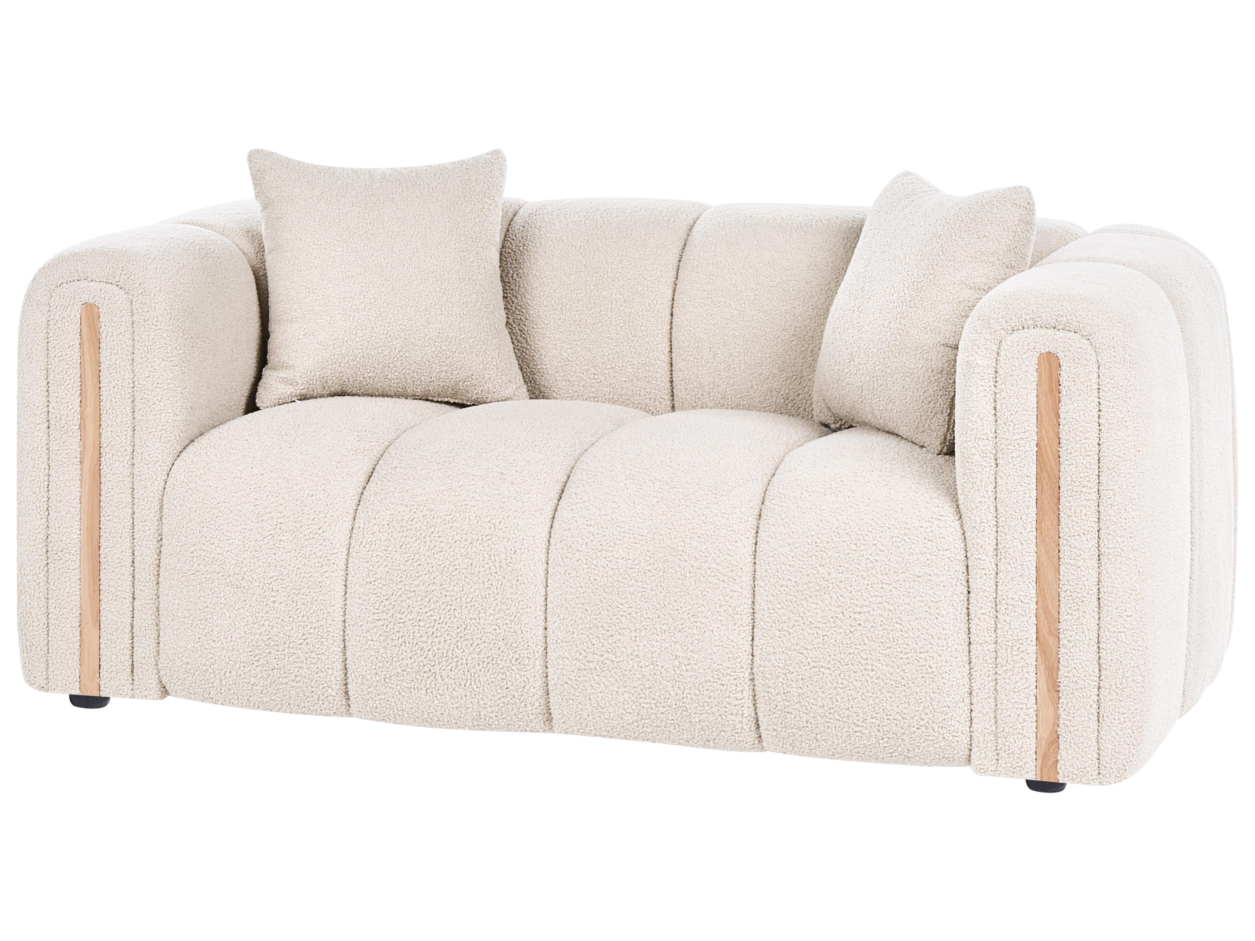Bank 2-zits MORSIL Bouclé Beige
