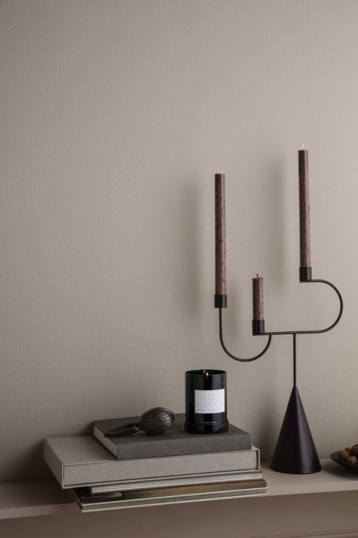Ferm Living Avant Kandelaar zwart