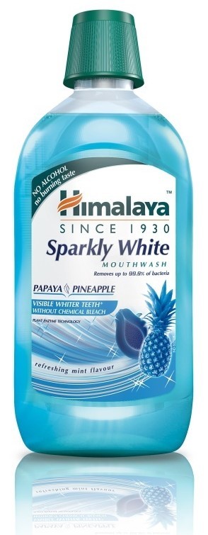 Himalaya Mondwater Sparkly White 450ml