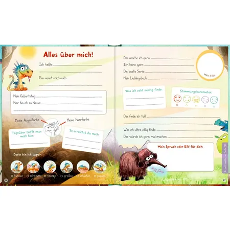 Coppenrath Verlag Freundebuch: Furzipups - Meine Freunde