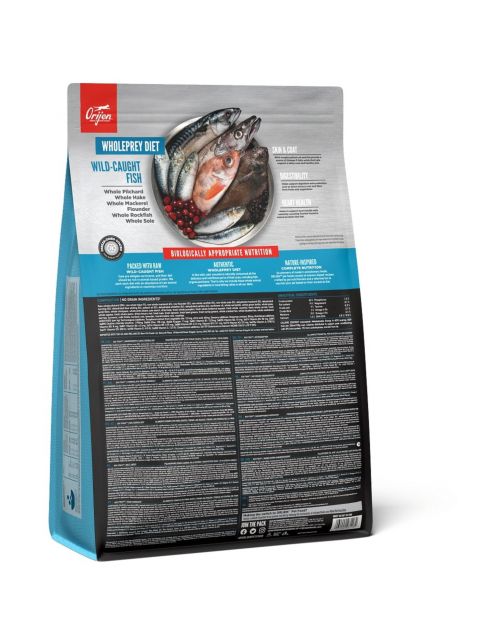 Orijen Whole Prey Six Fish Cat Sardines&Heek - Kattenvoer