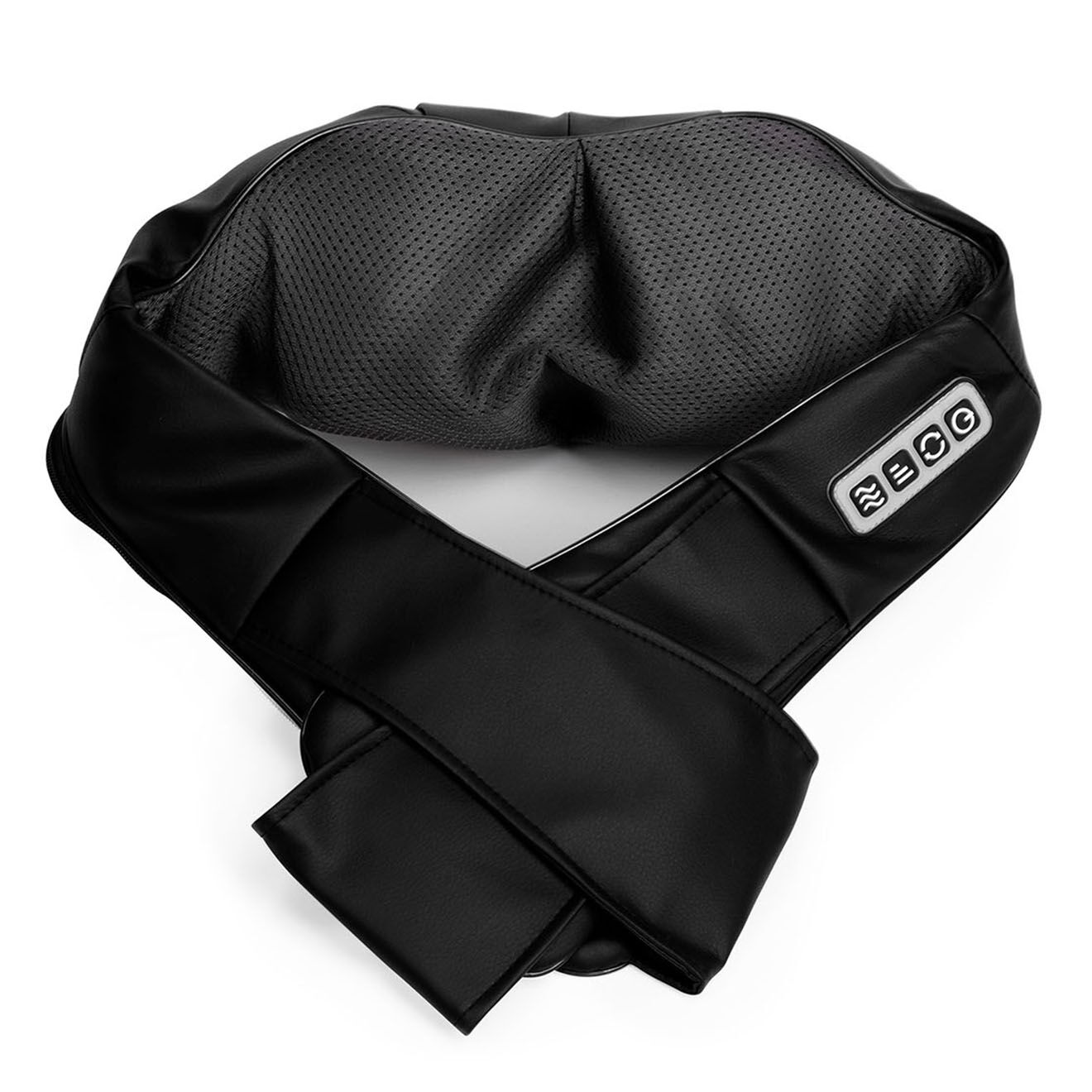 Yoghi Coussin de Massage Shiatsu noir  - 54.5x33.5x39 cm