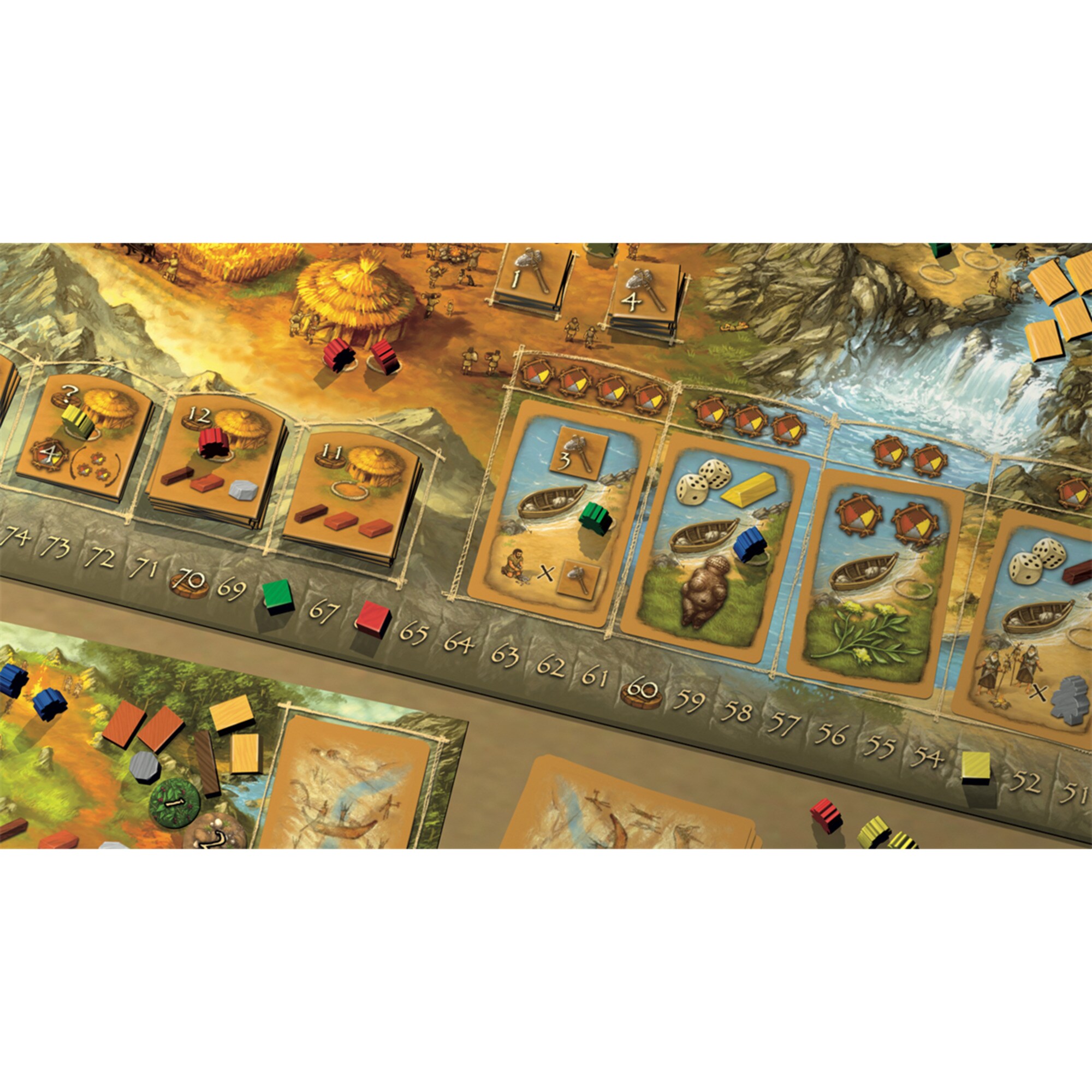 Asmodee Brettspiel Stone Age: Das Ziel ist dein Weg