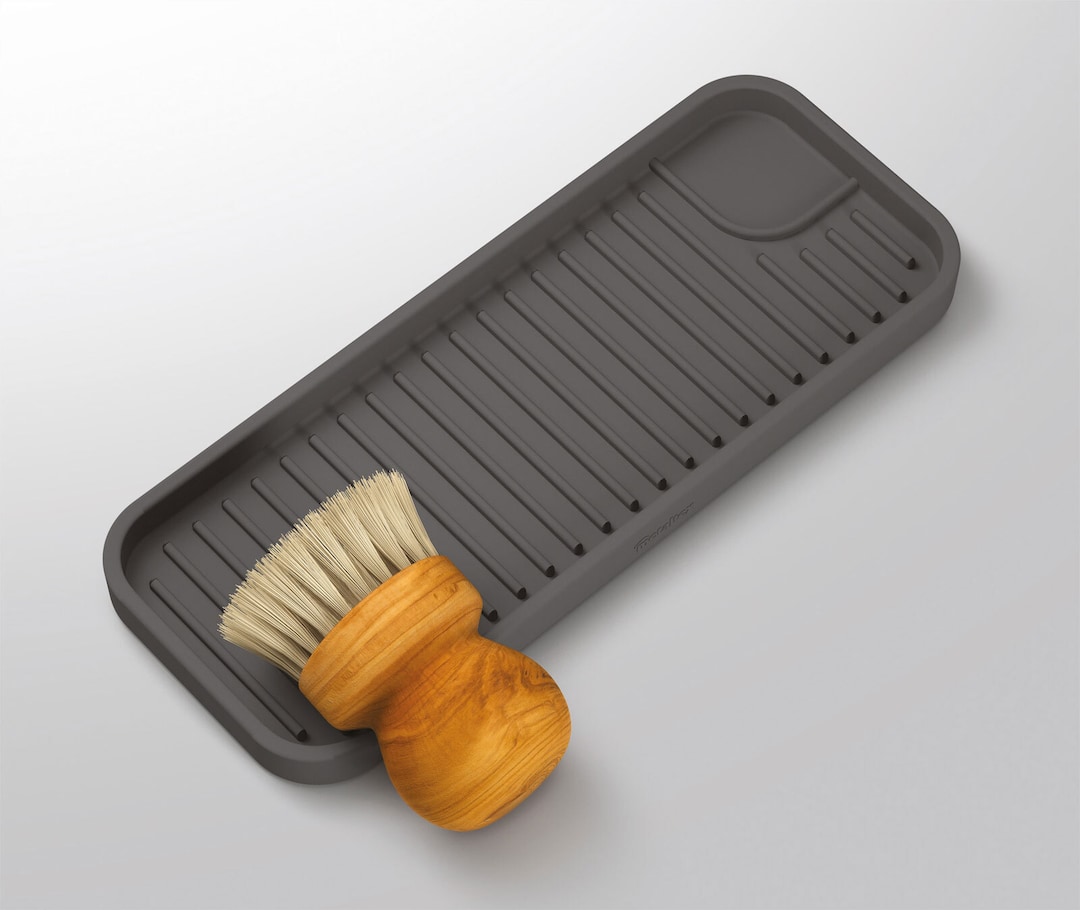 metaltex Spülbecken-Organizer Tidy-Mat 23x1,5x9 cm Silikon grau