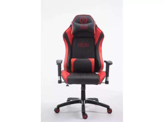 Chaise de bureau - Similicuir - Noir / Rouge - Shift XL