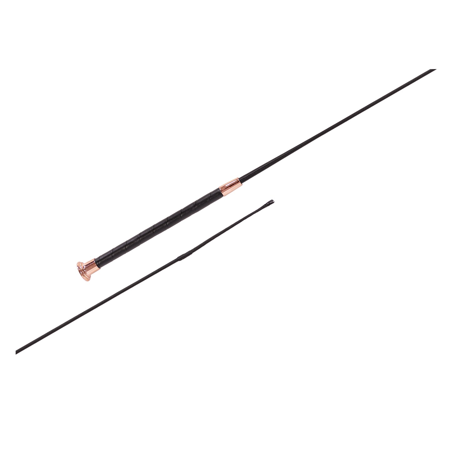 black forest Dressurgerte mit Kunstledergriff  - rosegold