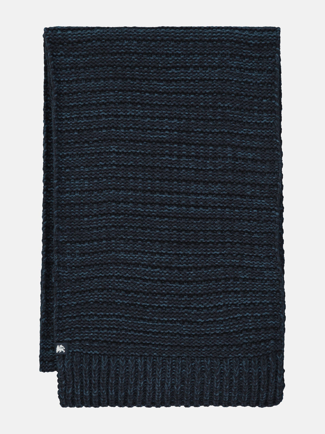Melierter Grob-Strickschal